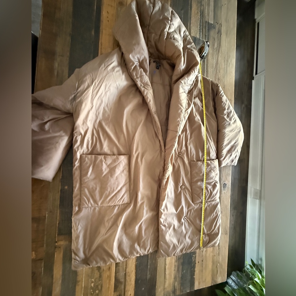 Eileen Fisher
Eggshell Recycled Nylon Hooded Coat